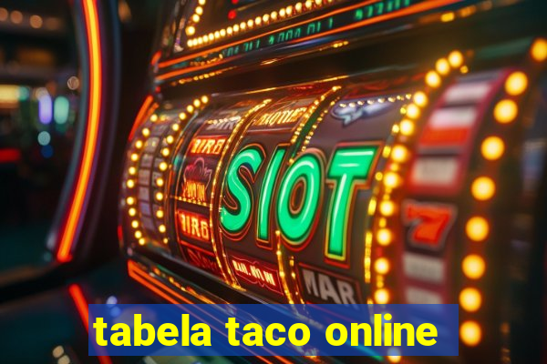 tabela taco online